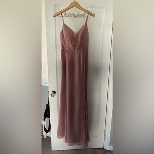 Azazie Dusty Rose bridesmaid dress